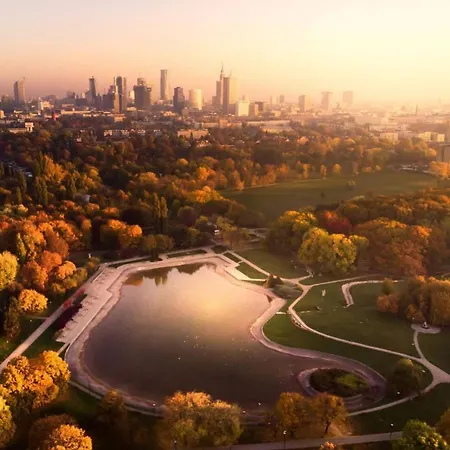 Appartement Super Brown 2x Metro Nowy Wifi Netflix Spotify Panorama Miasta Varsovie