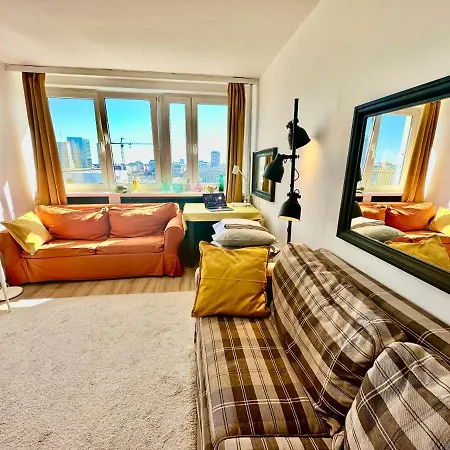 Apartman Super Brown 2x Metro Nowy Wifi Netflix Spotify Panorama Miasta Varsó